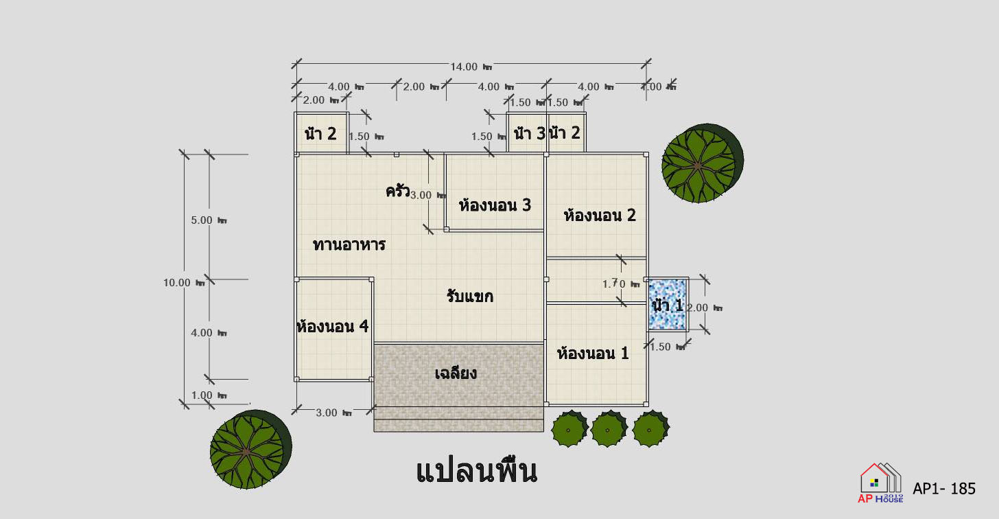 แปลนชั้นที่ 1