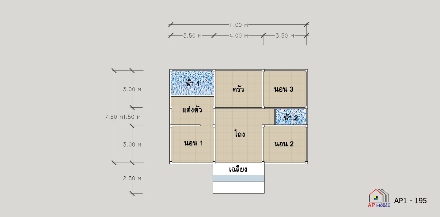 แปลนชั้นที่ 1