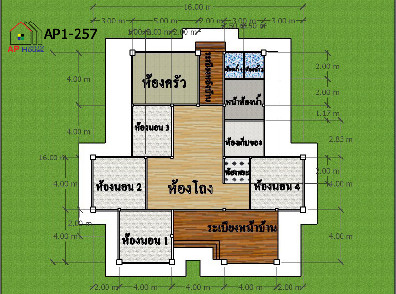 แปลนชั้นที่ 1