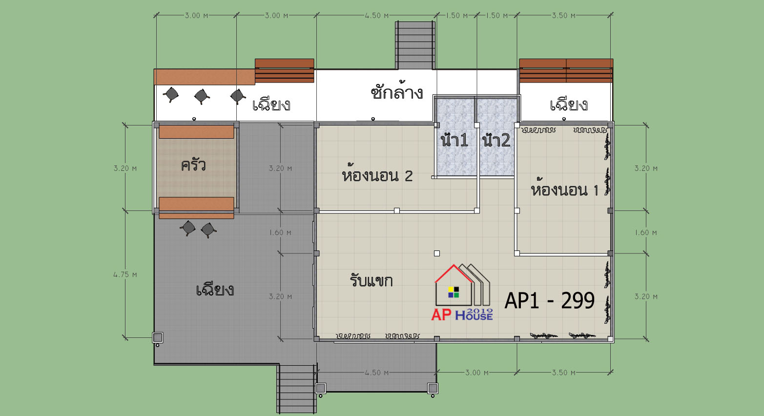 แปลนชั้นที่ 1