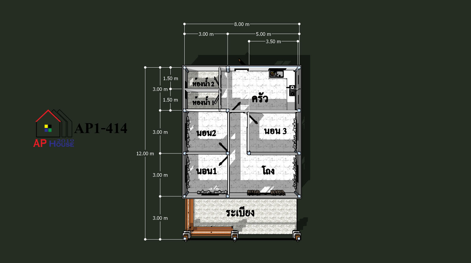 แปลนชั้นที่ 1