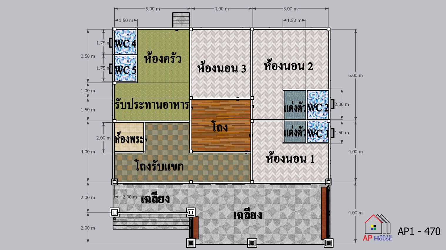 แปลนชั้นที่ 1