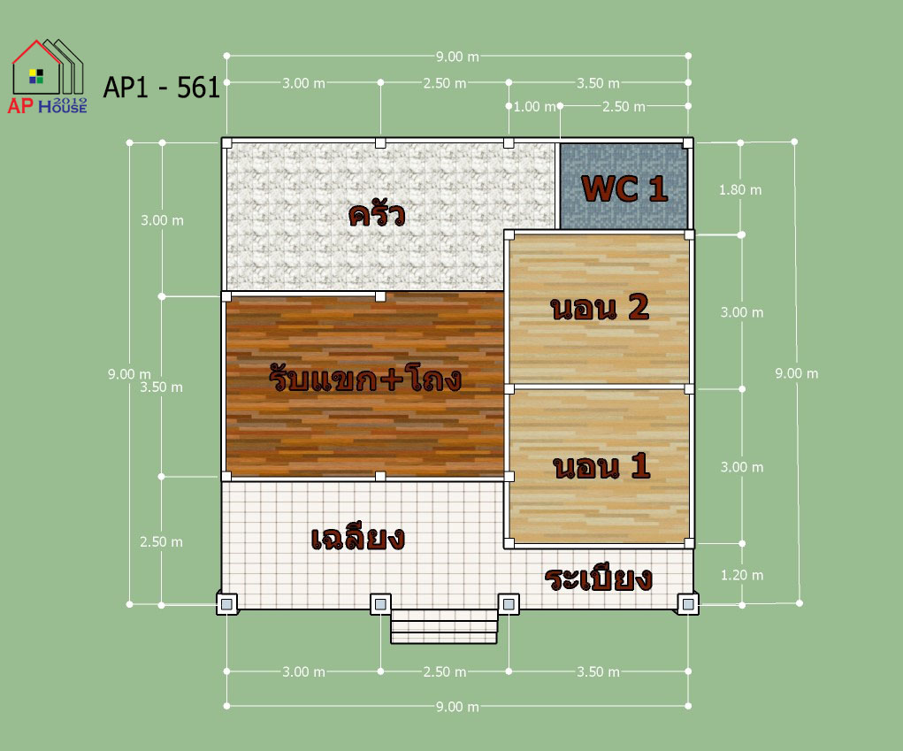 แปลนชั้นที่ 1