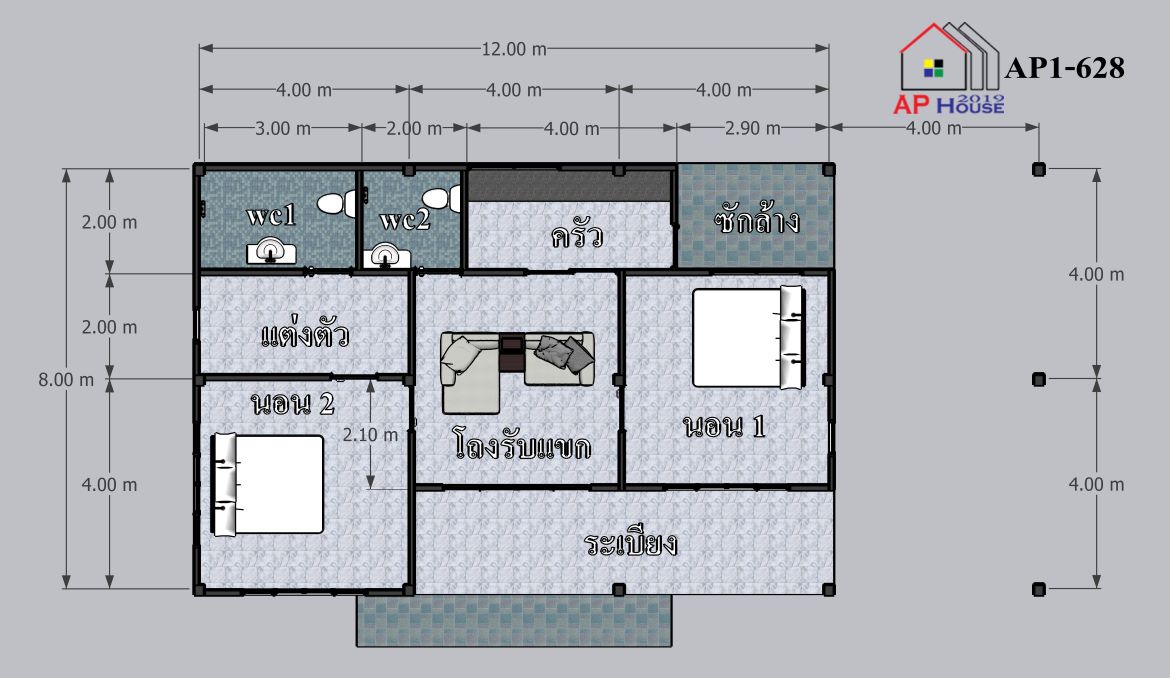 แปลนชั้นที่ 1