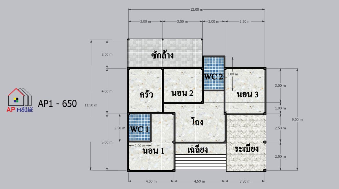 แปลนชั้นที่ 1