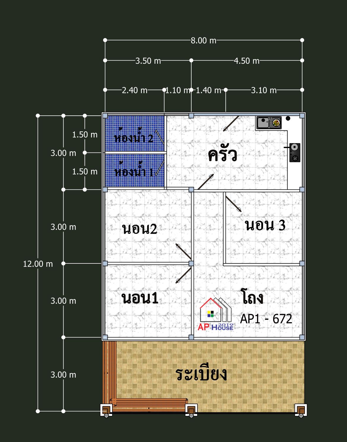 แปลนชั้นที่ 1