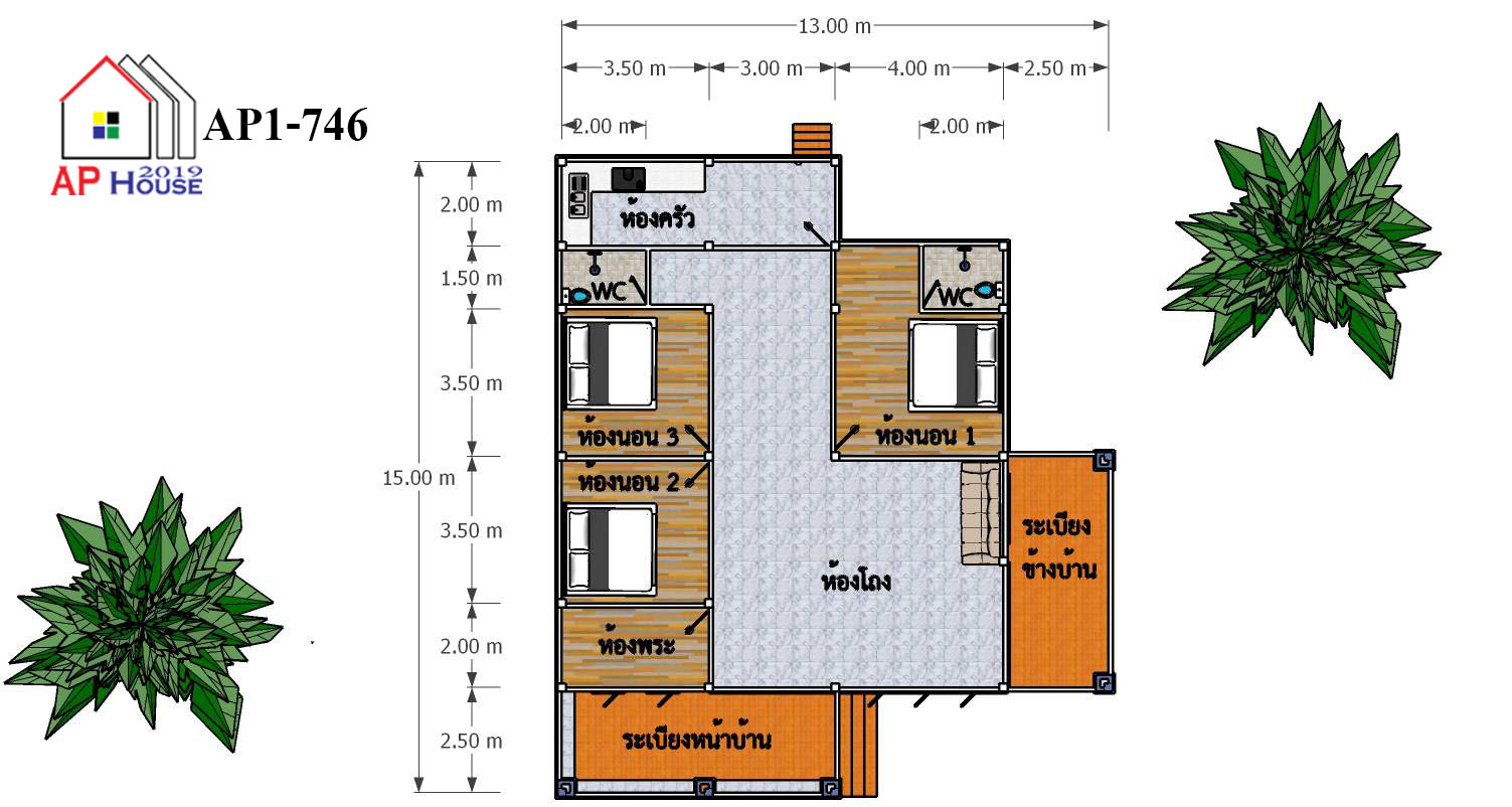 แปลนชั้นที่ 1