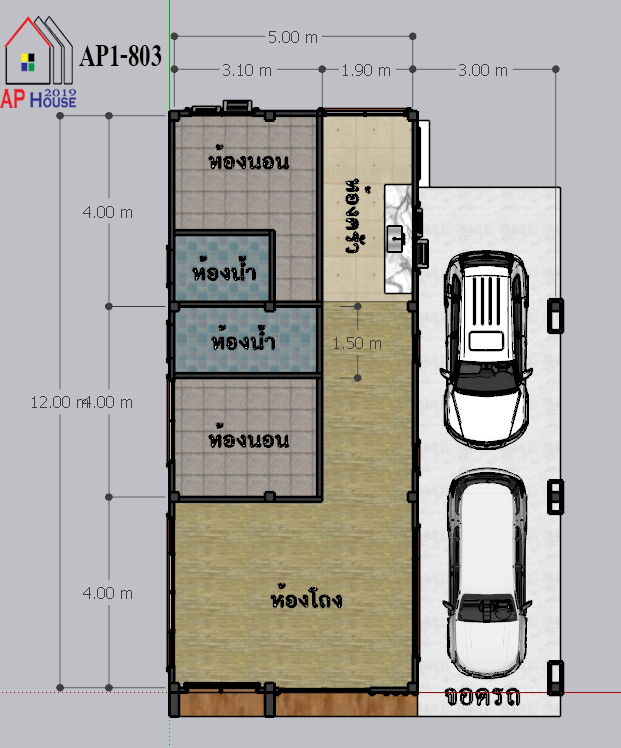 แปลนชั้นที่ 1