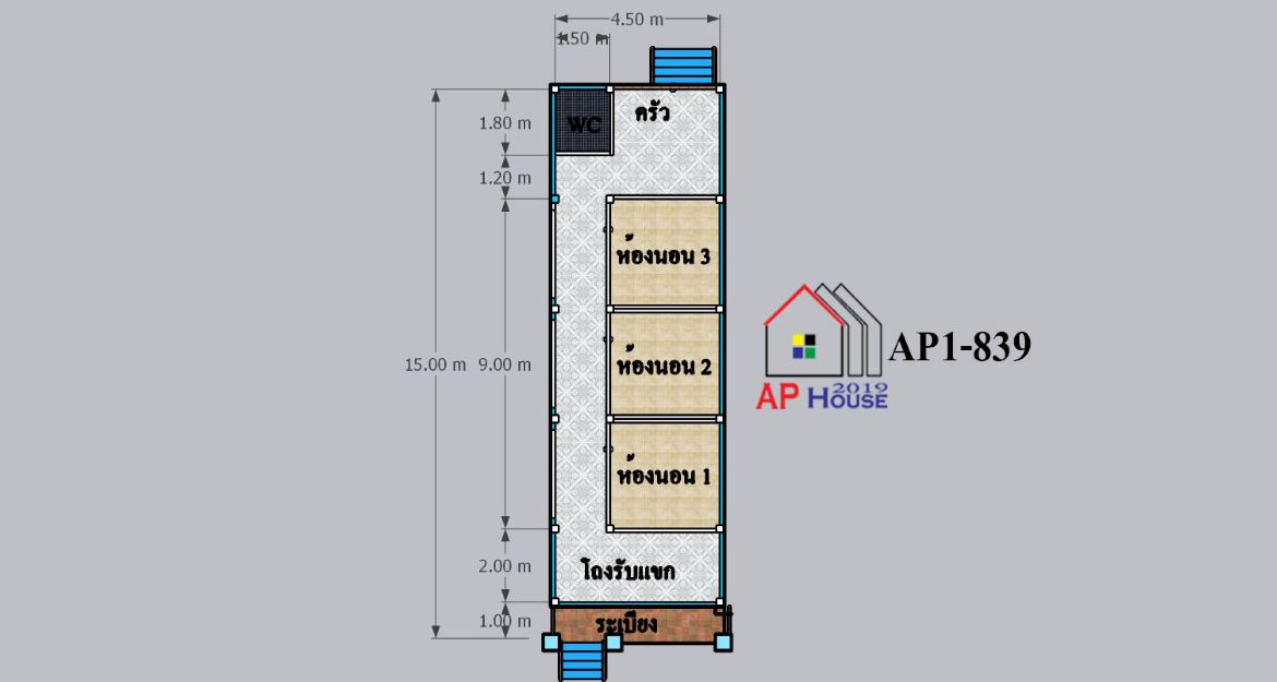 แปลนชั้นที่ 1