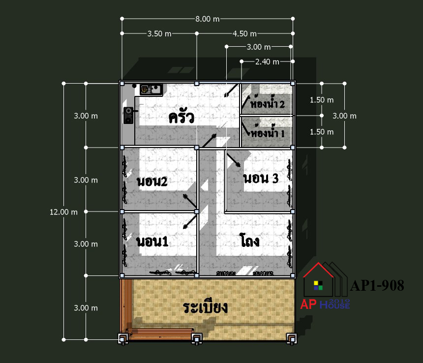แปลนชั้นที่ 1