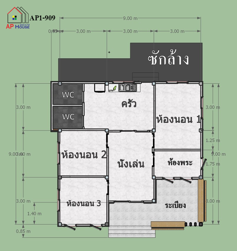 แปลนชั้นที่ 1