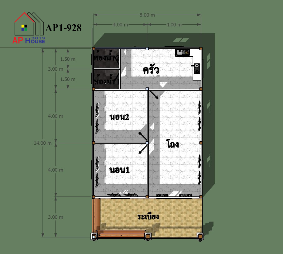 แปลนชั้นที่ 1