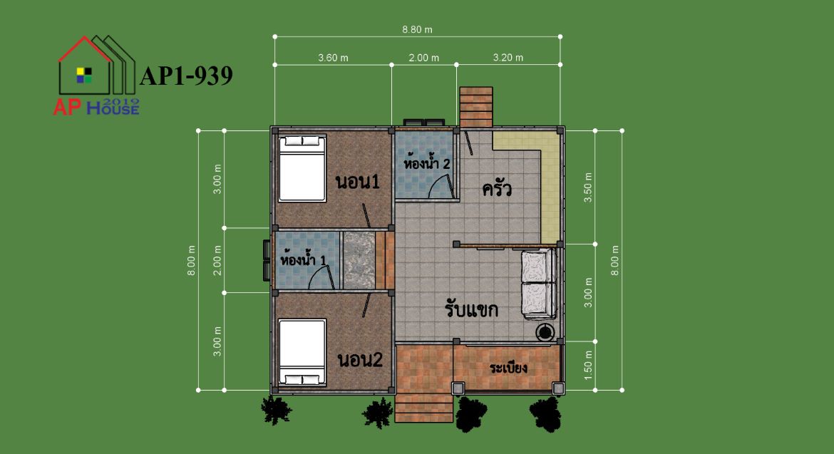 แปลนชั้นที่ 1