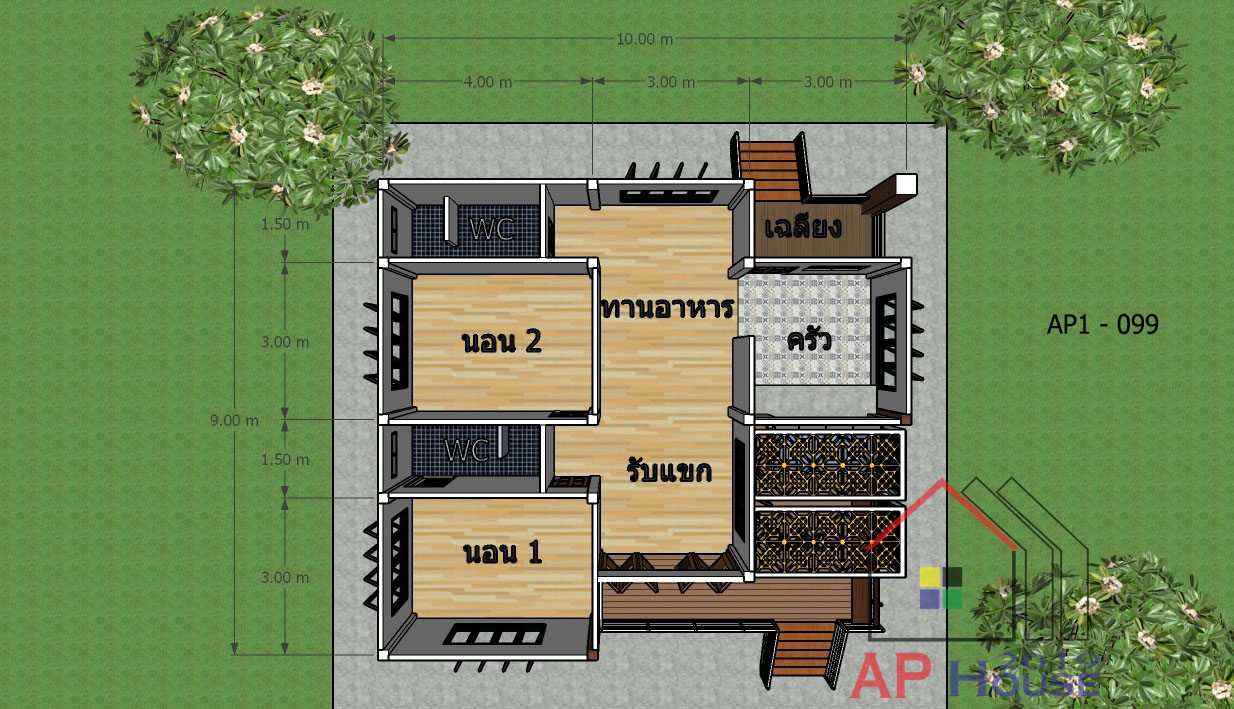 แปลนชั้นที่ 1
