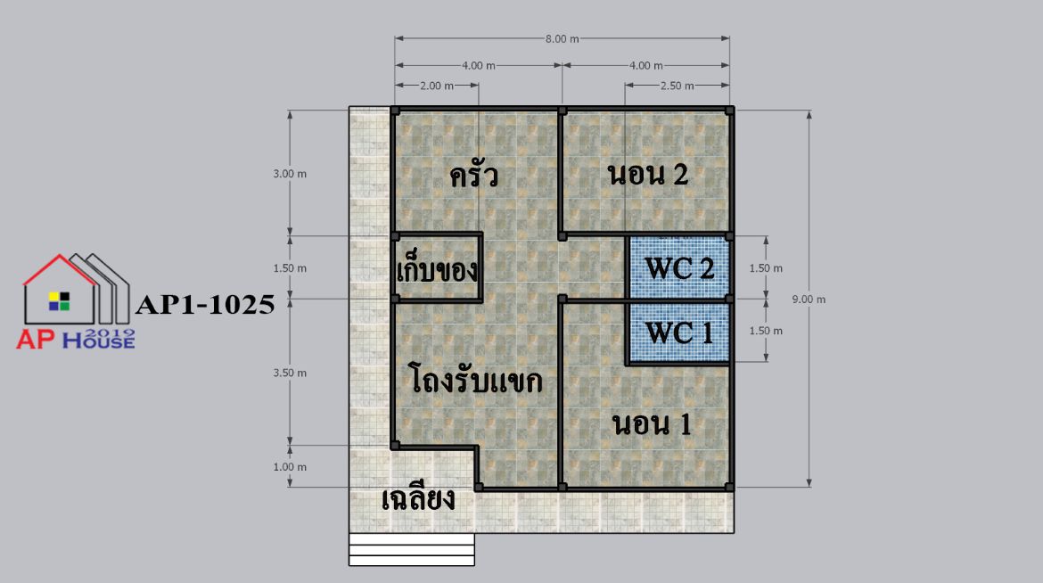 แปลนชั้นที่ 1