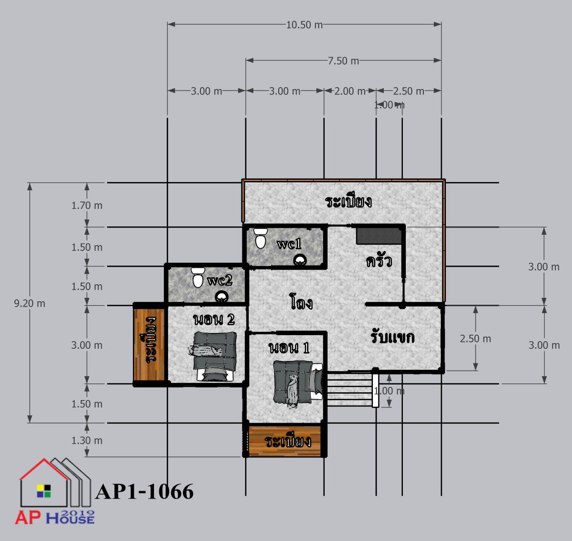 แปลนชั้นที่ 1