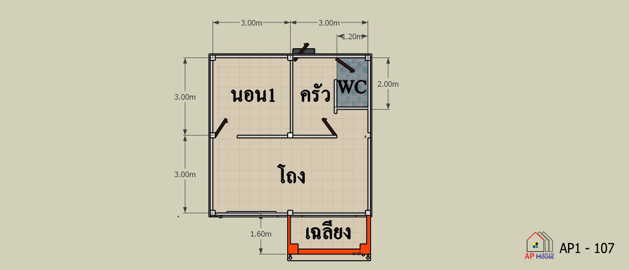 แปลนชั้นที่ 1