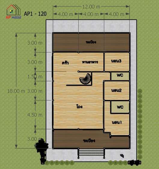 แปลนชั้นที่ 1