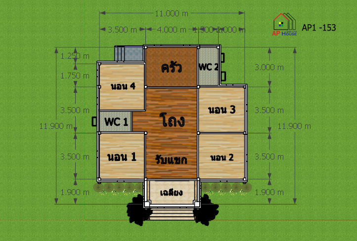 แปลนชั้นที่ 1