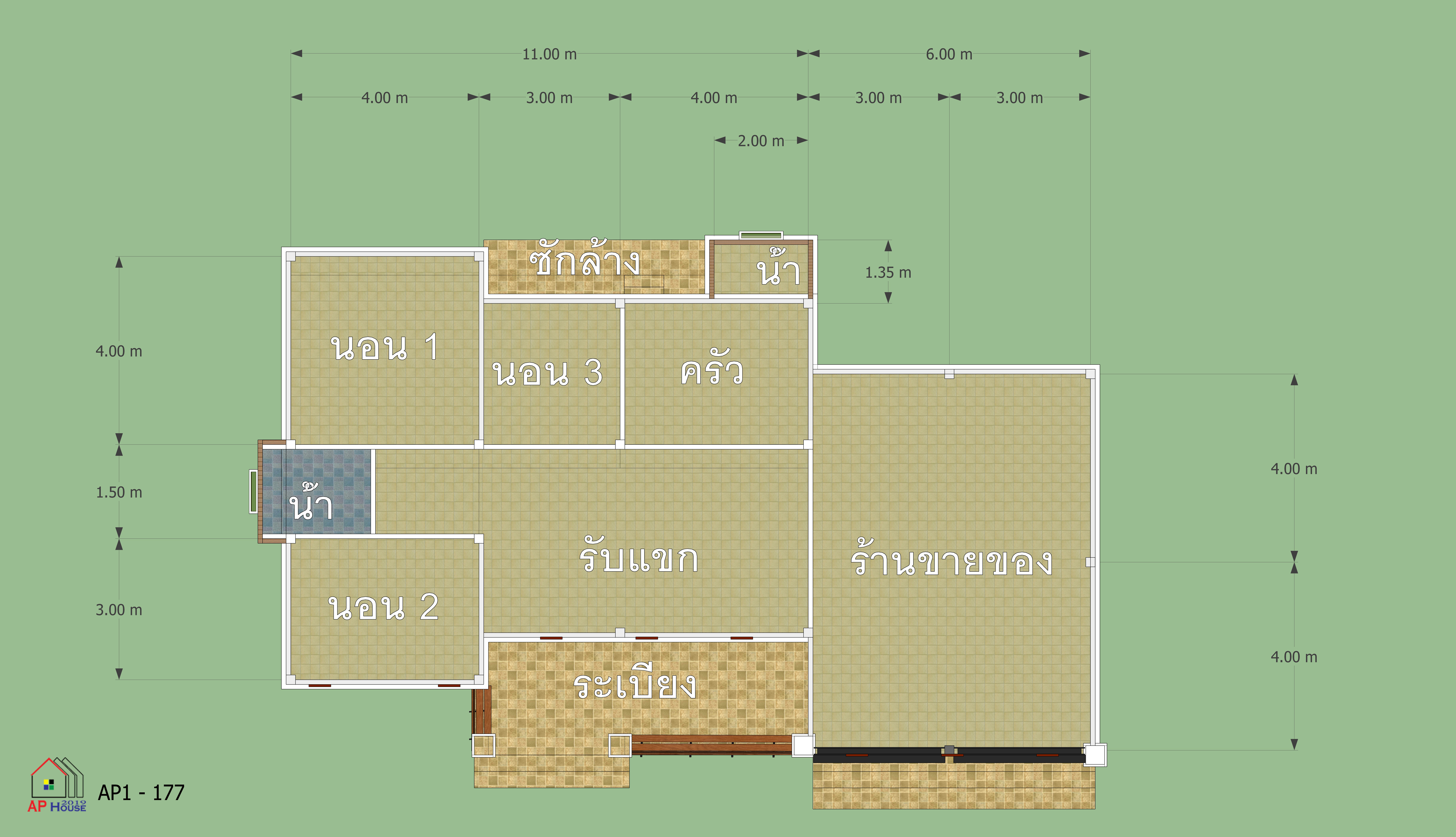 แปลนชั้นที่ 1