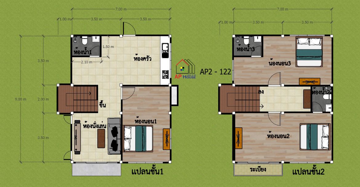 แปลนชั้นที่ 1