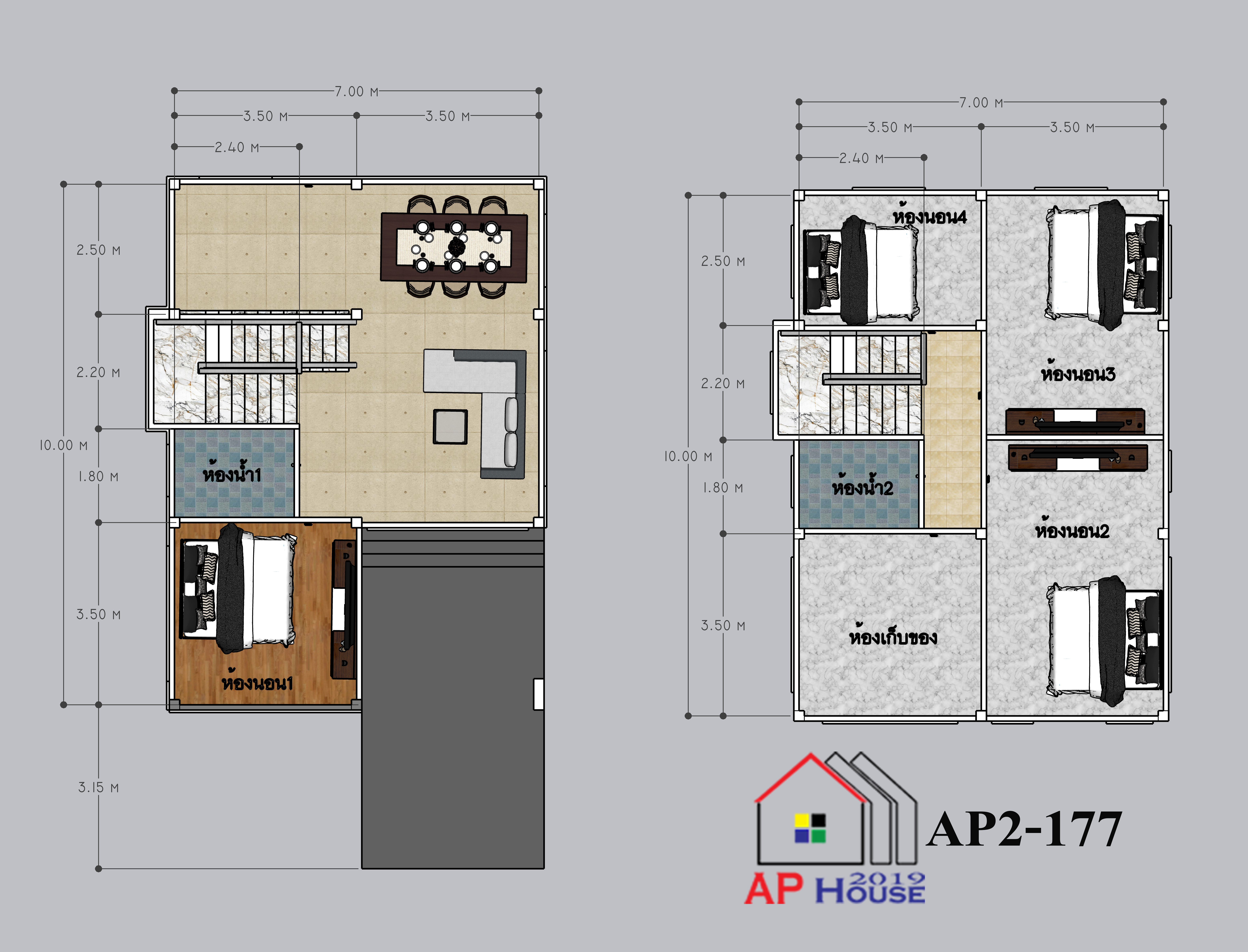 แปลนชั้นที่ 1