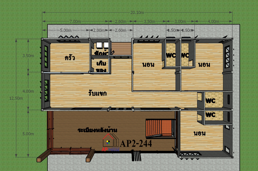 แปลนชั้นที่ 1