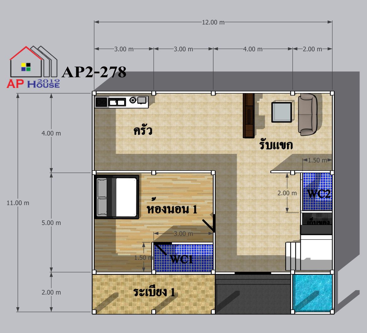 แปลนชั้นที่ 1